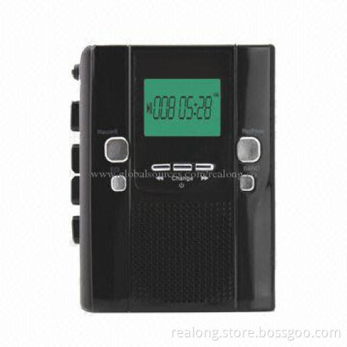 MP3 player with cassette and FM/AM radio